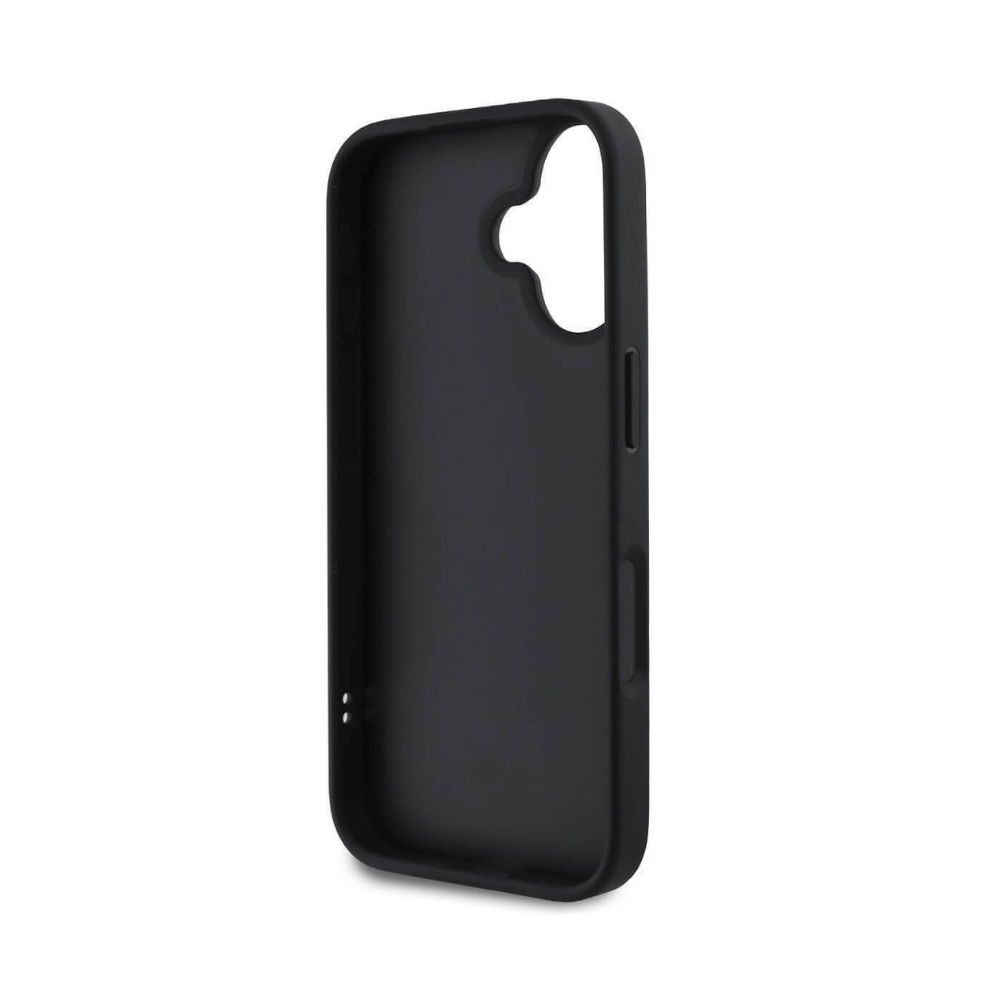 Karl Lagerfeld hc 3d rubber kc nft black iphone 16 - TOP MOVIL