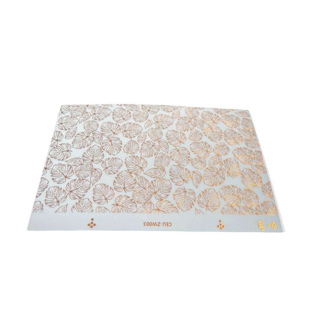 Lamina parte trasera lensun film deluxe bronce a / ceu zw004 hojade corazon - TOP MOVIL