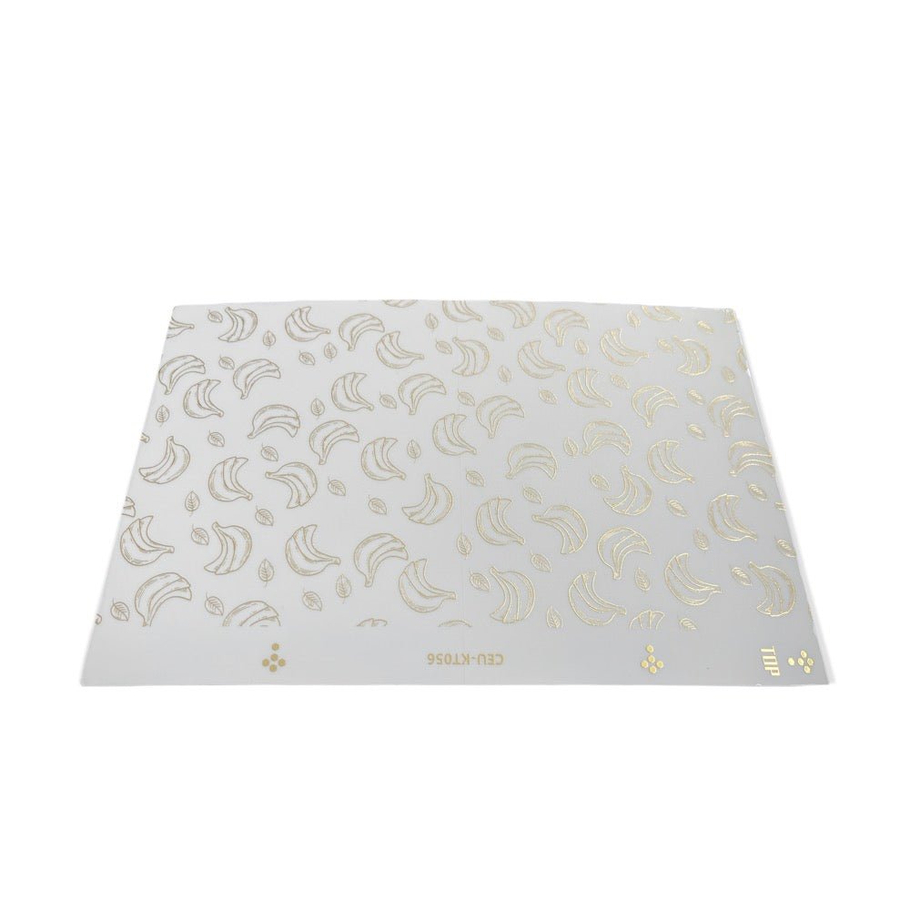 Lamina Parte Trasera Lensun Film Ppda Deluxe Banano Y Hojas Color Dorado - TOP MOVIL