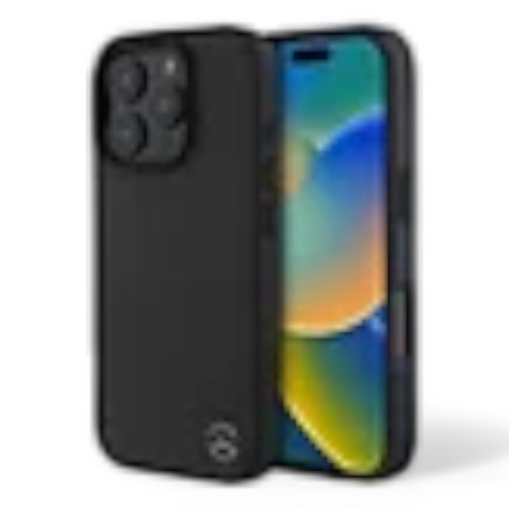 Mercedes - Benz mb hc magsafe wood imitation leather black iphone 16 pro max - TOP MOVIL