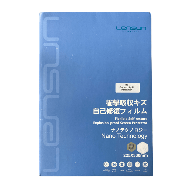 Protector pantalla lensun nanotech 12.9t hd film nano flexible self restore personalizado tablet size 12 13 pulgadas - TOP MOVIL