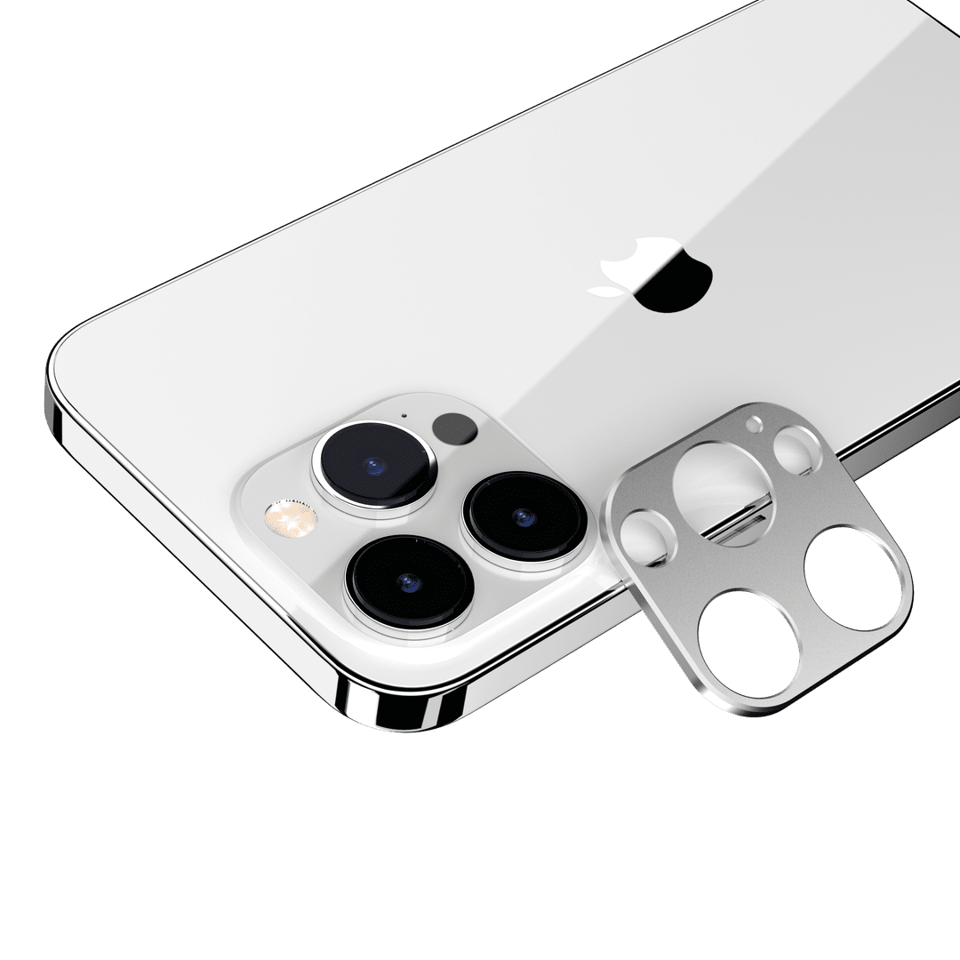 Protector pantalla switcheasy vidrio templado camara lenshield aluminum camera iphone 14 pro / 14 pro max silver - TOP MOVIL
