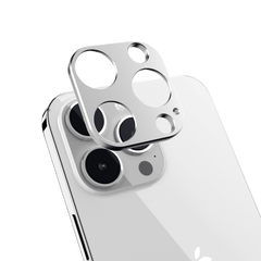 Protector pantalla switcheasy vidrio templado camara lenshield aluminum camera iphone 14 pro / 14 pro max silver - TOP MOVIL