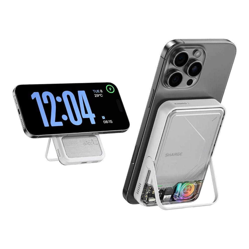 Sharge batería portable icemag 2 con ventilación para evitar sobre sobrecalentamiento 30w y dos puertos USB - TOP MOVIL