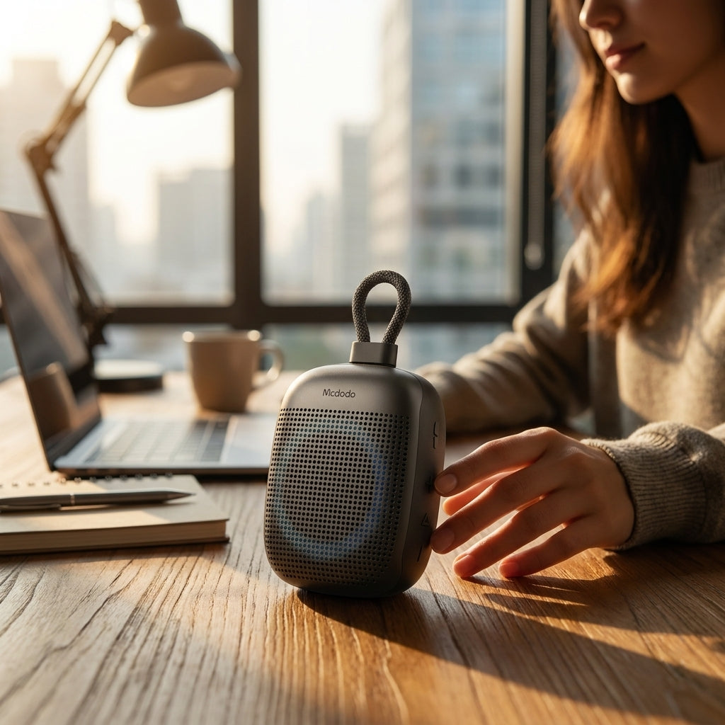 Angulo de venta - Accesorio McDodo ZENO Boomgo 1 Mini Portoble Wireless Speaker Unbelievably Spacious Sound