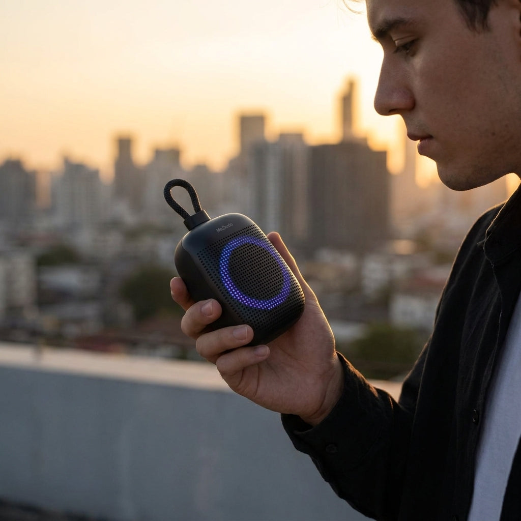 Angulo de venta - Accesorio McDodo ZENO Boomgo 1 Mini Portoble Wireless Speaker Unbelievably Spacious Sound